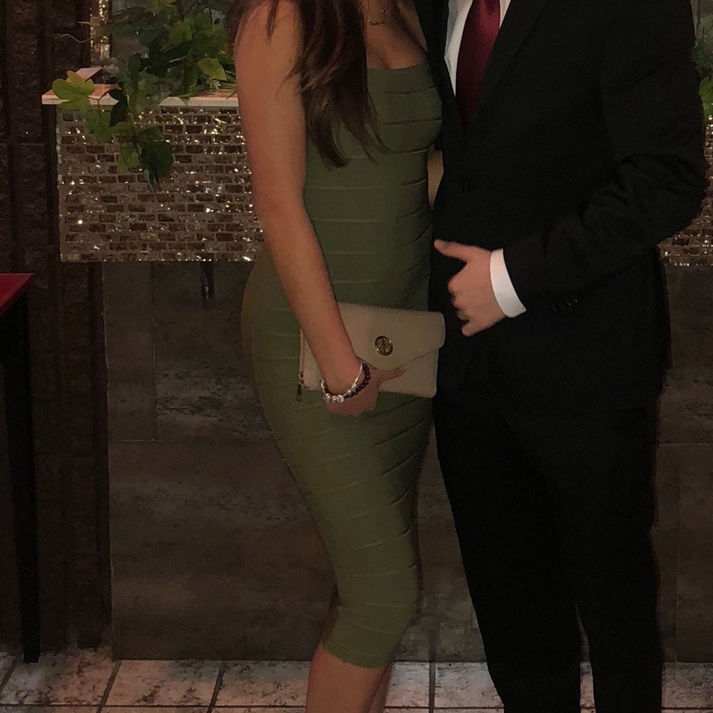 Green Bandage Dress